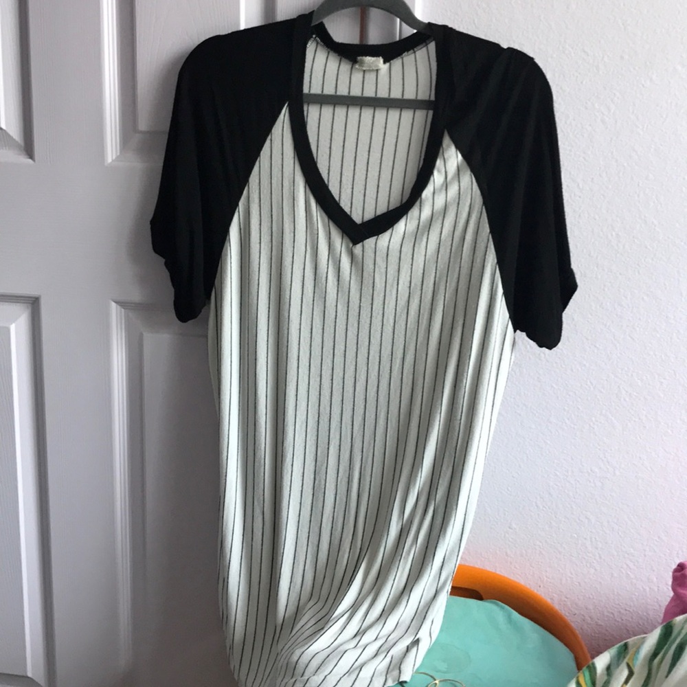 Baseball tee dress